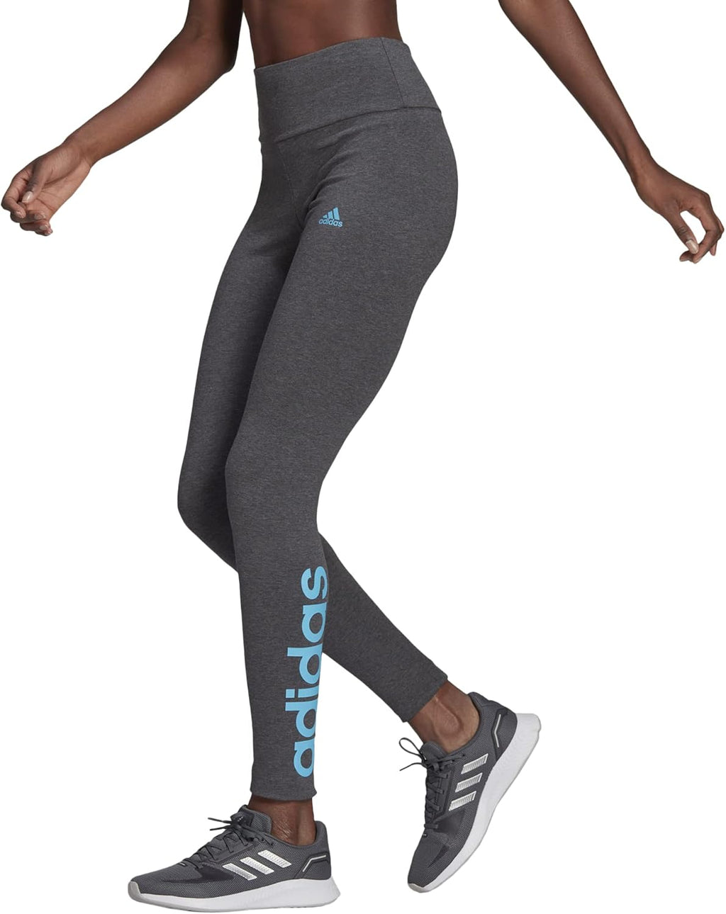 adidas W Lin Leg, Leggings, Women, Black, One Size