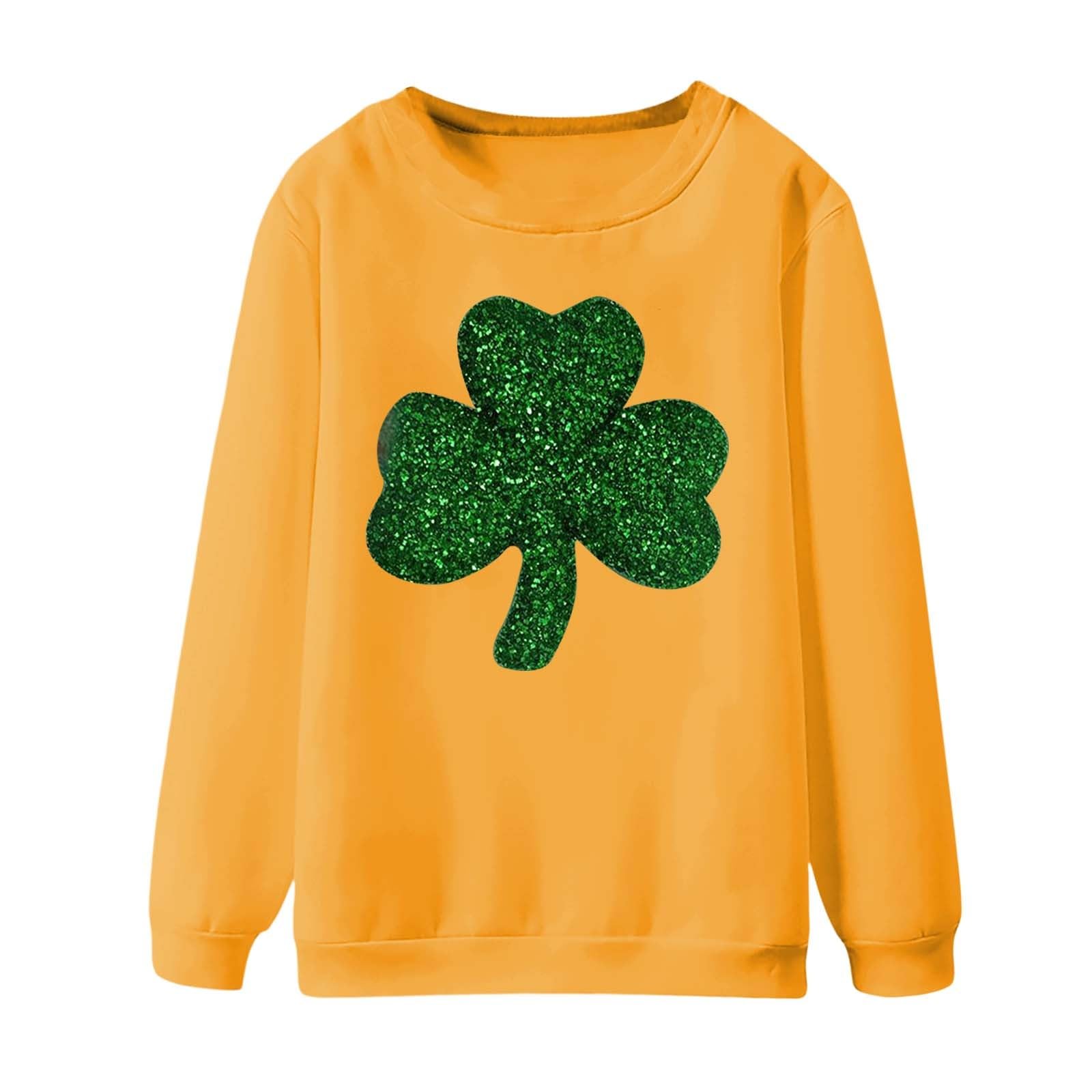 Long-sleeved sweatshirt with collar and floral print casual for women robes women winter sale women's long sleeve thermal t-shirt 4XL Christmas sweater women