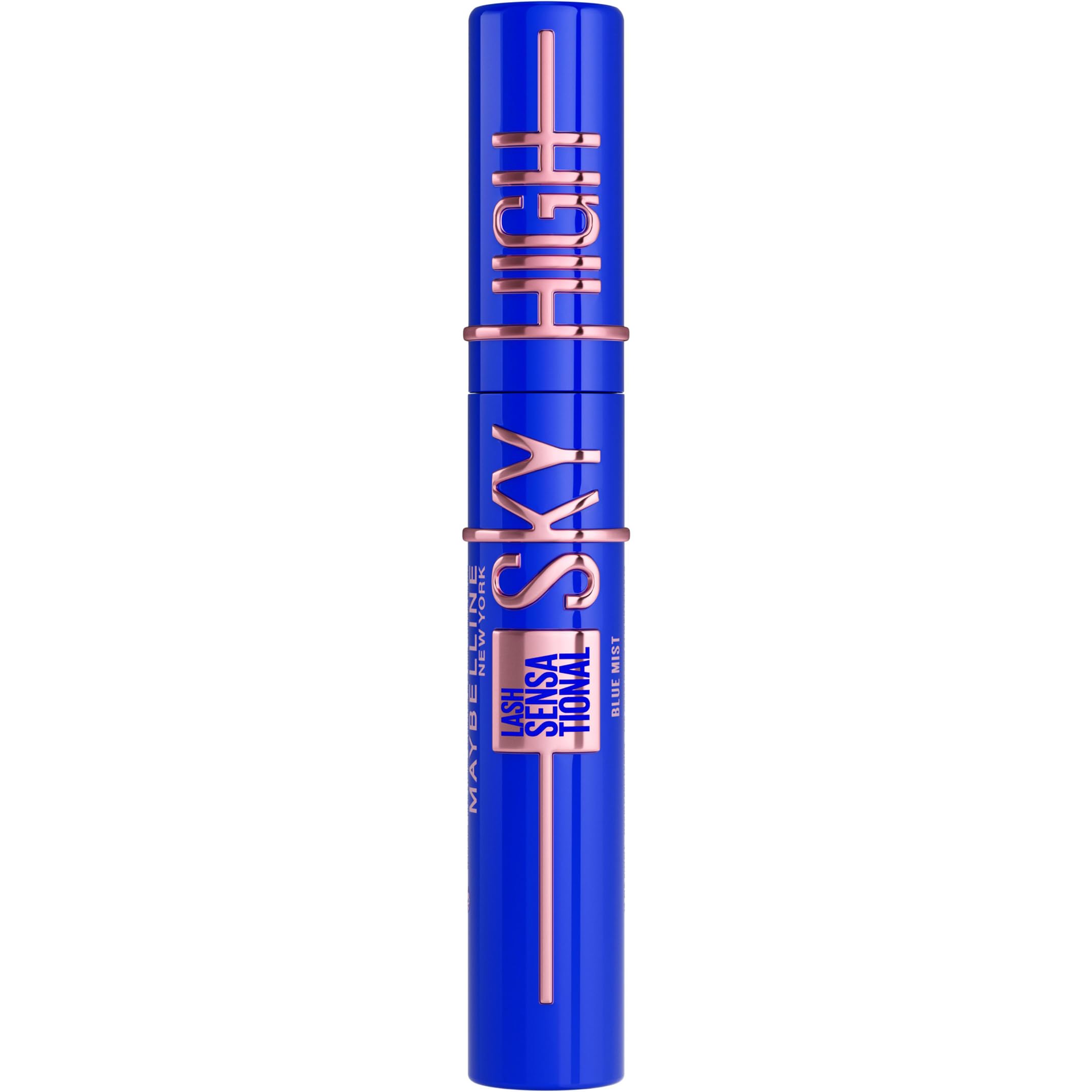 Maybelline New York Lash Sensational Sky High Mascara with Flexible Brush and Bamboo Extract, Extreme Volume and Length for Long and Defined Eyelashes, 5ml, Shade 01, Black