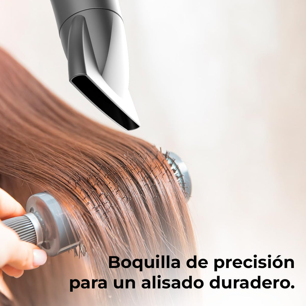 Cecotec Bamba IoniCare 5200 Aura Black Ionic Hair Dryer. 2300W, Concentrator and Diffuser, Frizz Free Hair, DC Motor, Real Ion, High Air Flow, 2 Speeds and 3 Temperatures