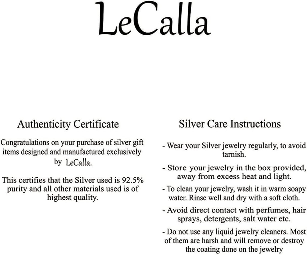 LeCalla Italian Silver Jewelry Stud Earring Twisted Design Wire Love Knot for Women