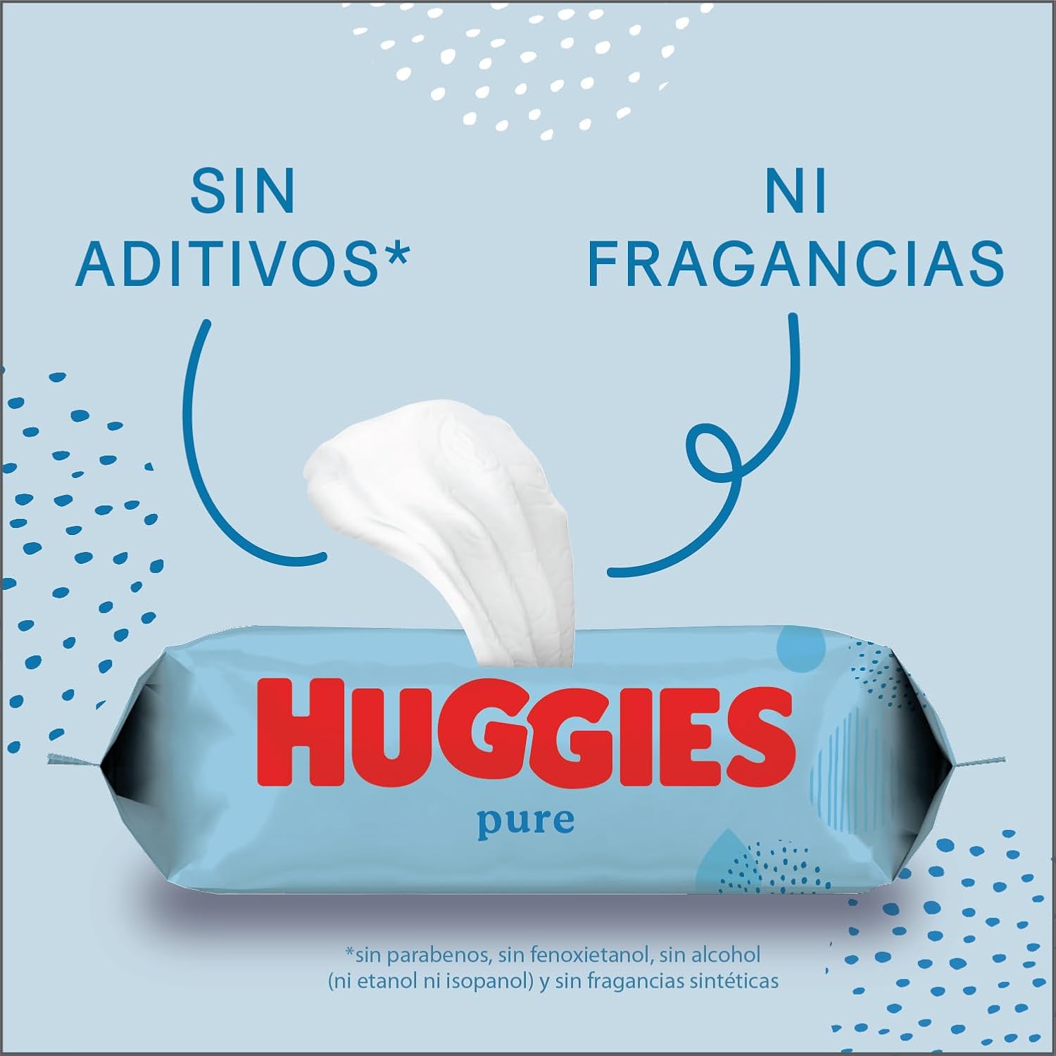 Huggies Pure Baby Wipes, 99% Pure Water, 18 Packs of 56, Total 1008 Wipes
