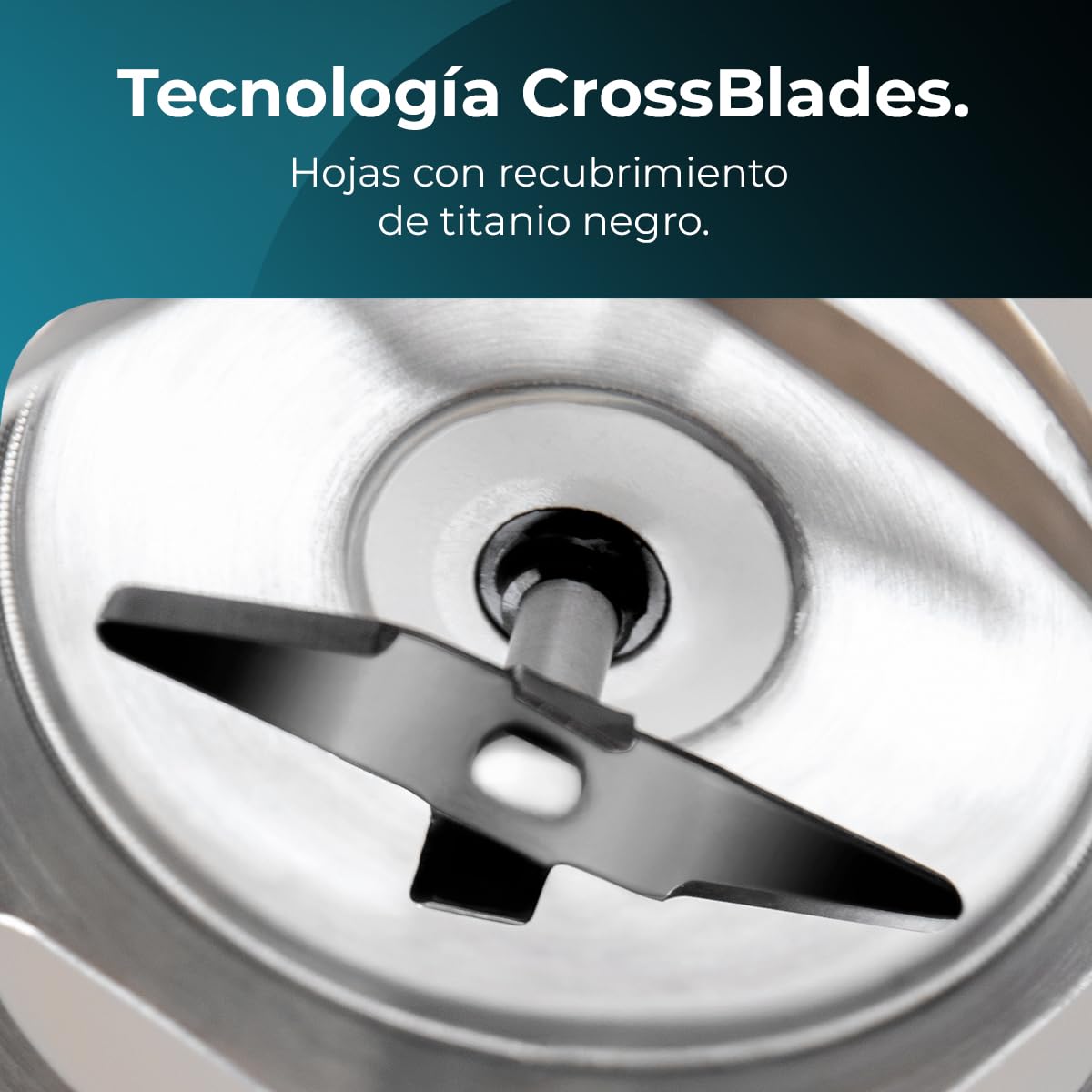 Cecotec Power TitanBlack 1500 XL PerfectCream&Crush Hand Blender, 1500 W, CrossBlades Technology with 4-Blade Blades, XL Foot, Includes Chopper, Whisk Sticks and Masher