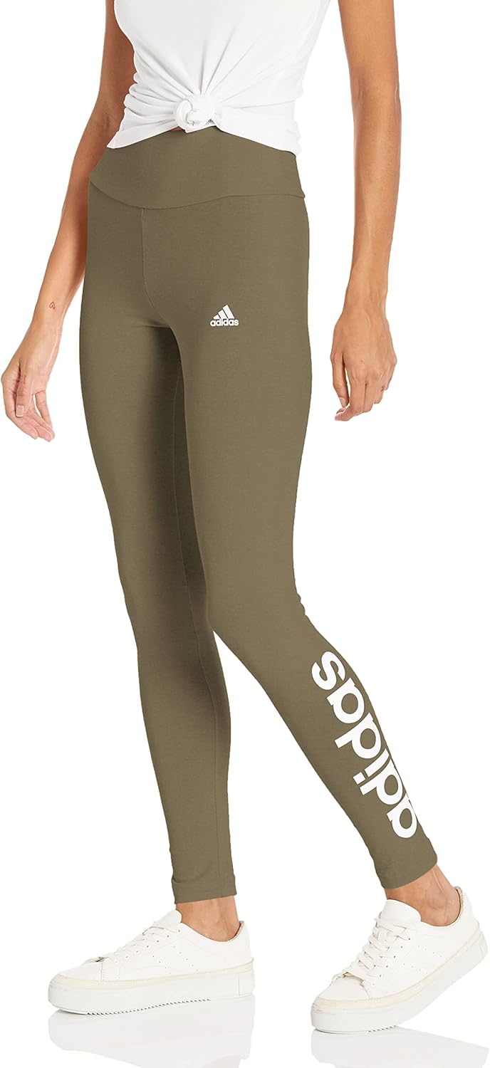 adidas W Lin Leg, Leggings, Women, Black, One Size
