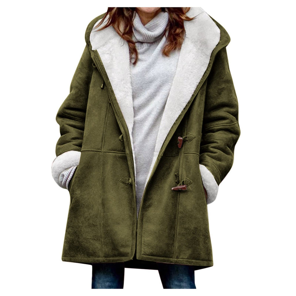 Jacket Women Winter Plus Size Parka Fleece Women Clothing Women Autumn Padded Sweatshirts Jacket