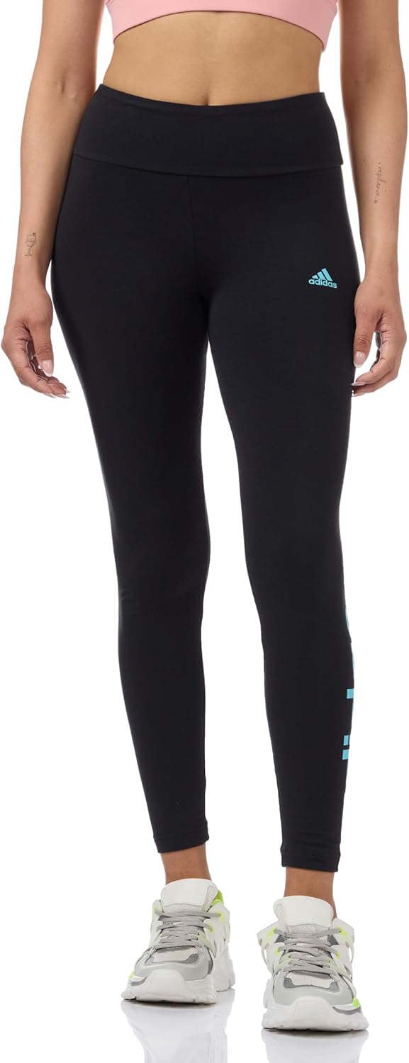 adidas W Lin Leg, Leggings, Women, Black, One Size