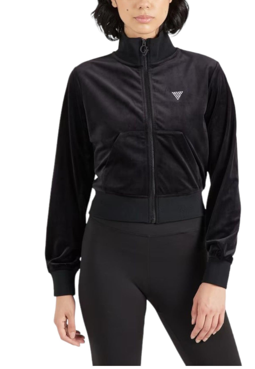 Guess Eco Couture Full Zip Sweatshirt Sweatshirt for Women