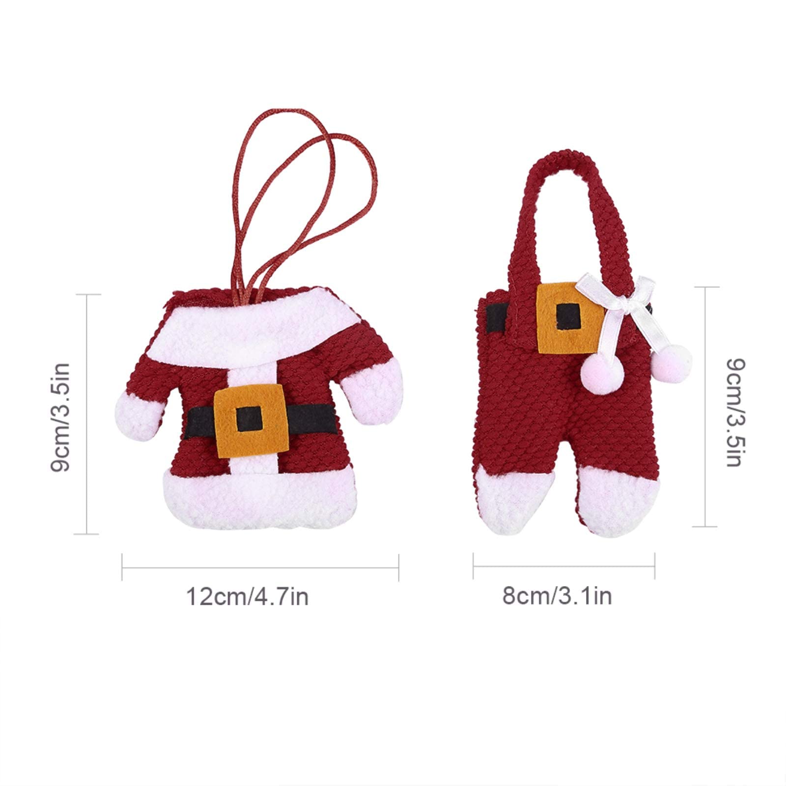 Uten Christmas Cutlery, 2/6pcs (Christmas Costumes-6pcs)