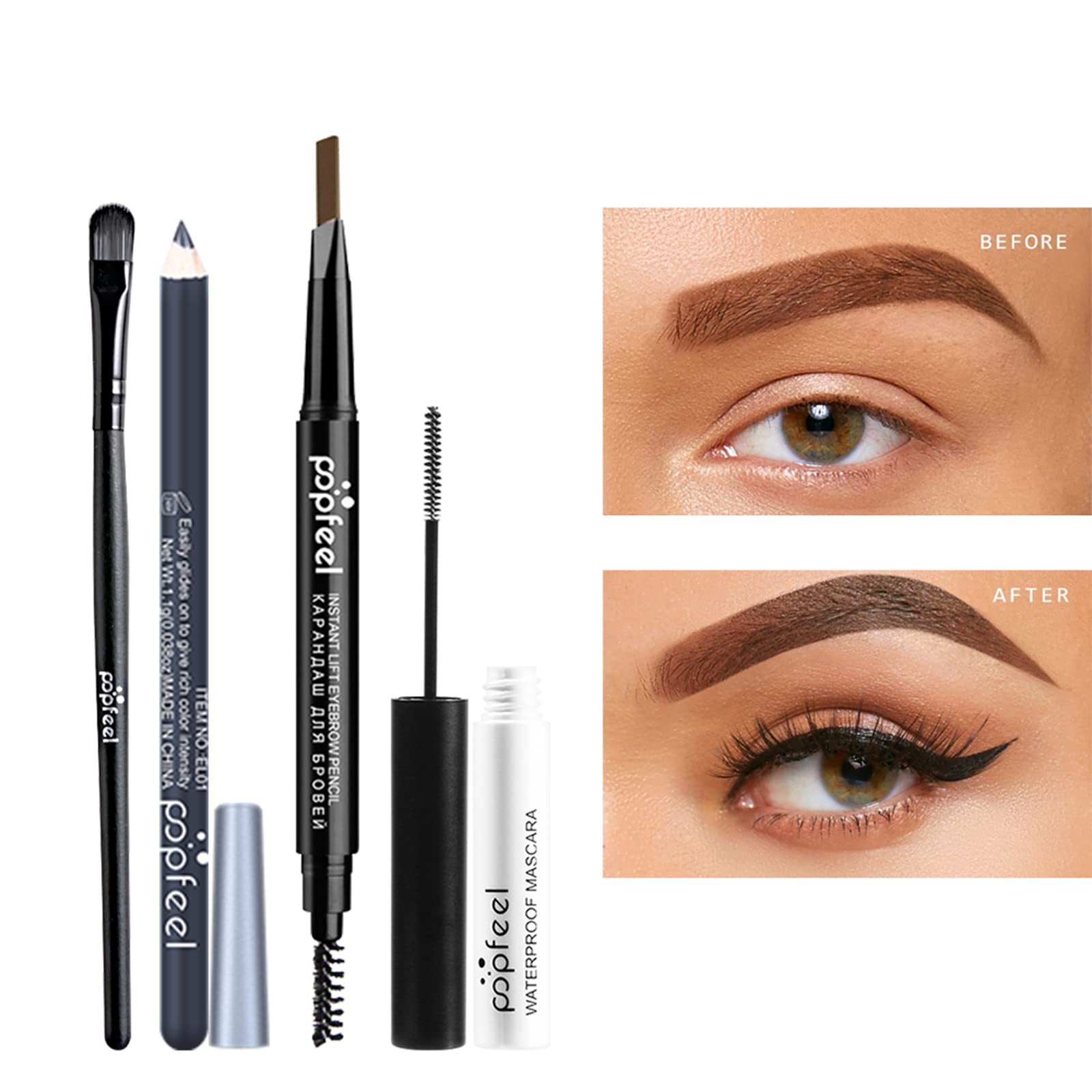 Makeup Sets, Makeup Beauty Gift for Women, with Eyeshadow Palette, Mask, Brow Pencil, Eyeshadow Brush, Vegan Cosmetics, Makeup Set Eyes and Face