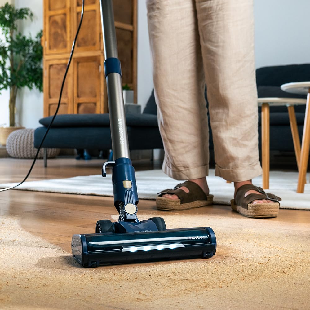Cecotec Conga Thunderbrush 560 Upright Vacuum Cleaner, 2 in 1, 600 W, Cyclonic Technology, High Efficiency Filter, 6 Metres Radius, Includes 2 Accessories