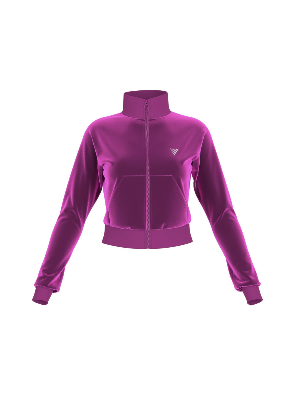 Guess Eco Couture Full Zip Sweatshirt Sweatshirt for Women