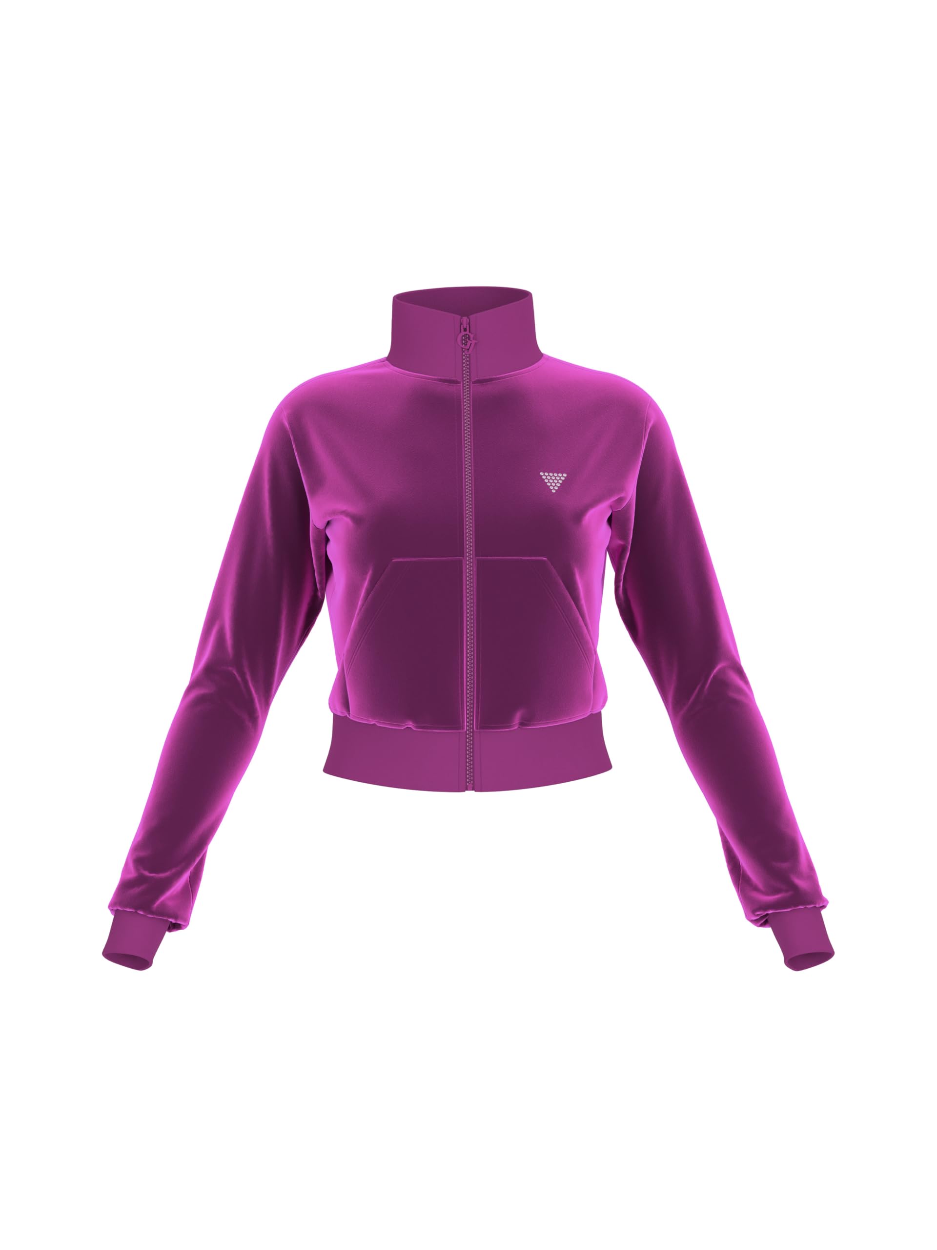 Guess Eco Couture Full Zip Sweatshirt Sweatshirt for Women