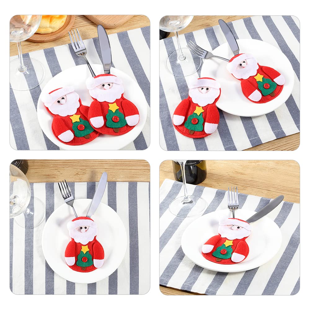 Uten Christmas Cutlery, 2/6pcs (Christmas Costumes-6pcs)