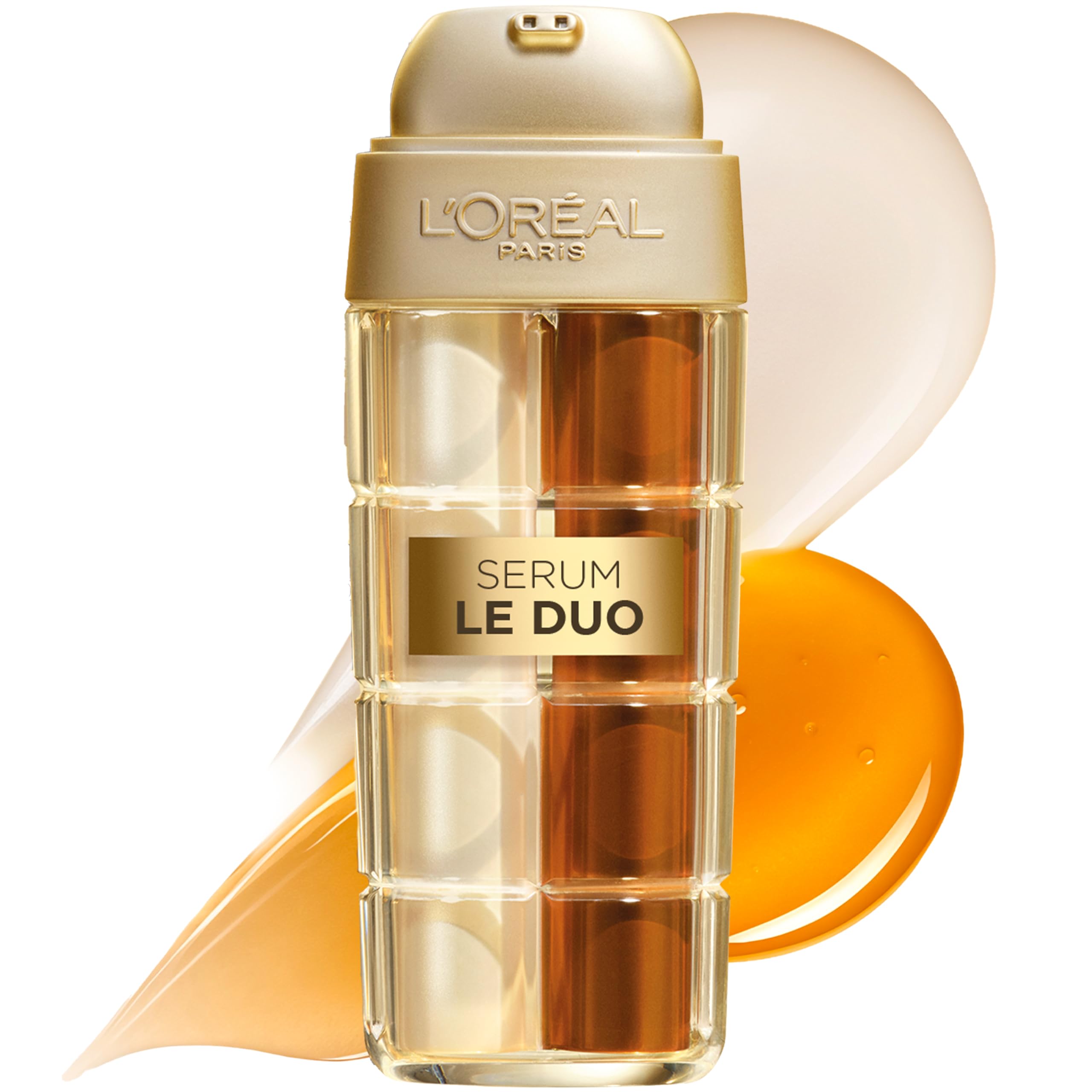 L'Oréal Paris Age Perfect Anti-Wrinkle, Rejuvenating & Moisturizing Serum Le Duo For All Skin Types, With Collagen Peptides with Vitamins B3 & C*. Inspired by Korean Cosmetics, 30 ml