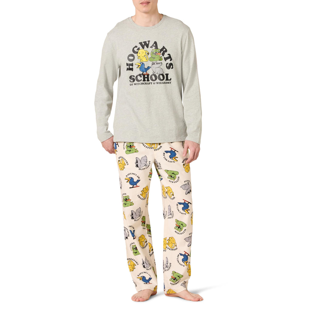 Amazon Essentials Men's Soft Flannel Pajama Set (Available in Plus Size)