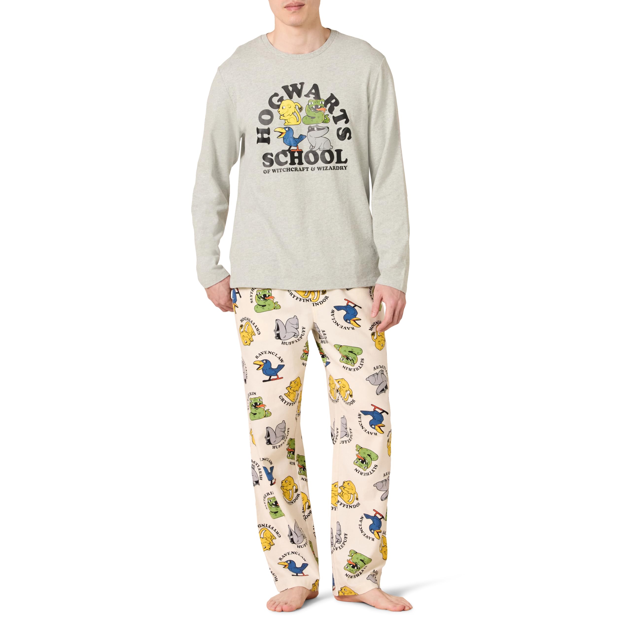 Amazon Essentials Men's Soft Flannel Pajama Set (Available in Plus Size)