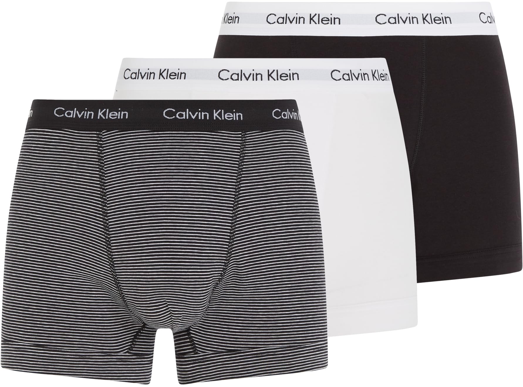 Calvin Klein Men's Boxer Briefs Pack of 3 Trunks Underwear