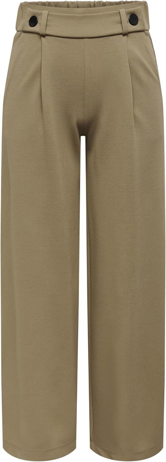 JDY Jdygeggo New Long Pant Jrs Noos Wide Leg Bib Shorts for Women