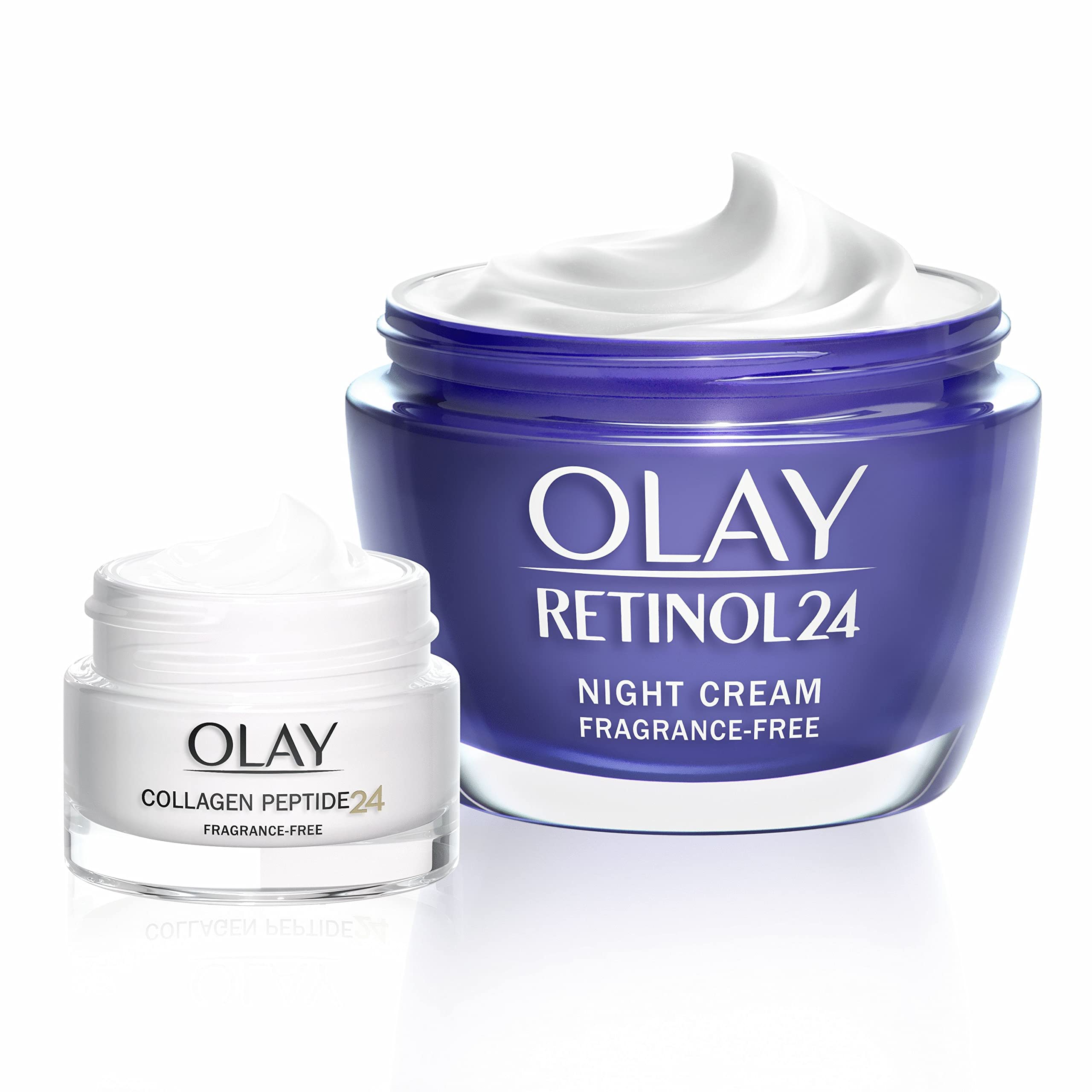 Olay Retinol 24 Crema de Noche Hidratante Facial, Cuidado de la Piel con Vitamina E Antioxidante. Cuidado de la Piel Well-aging durante la Noche: Suaviza, Renueva E Hidrata, 50 ml