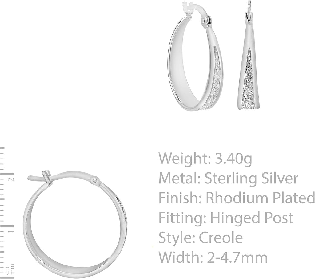 Tuscany Silver Hoop earrings Woman silver sterling silver 925 - 8.51.1939, Silver, No Gemstone