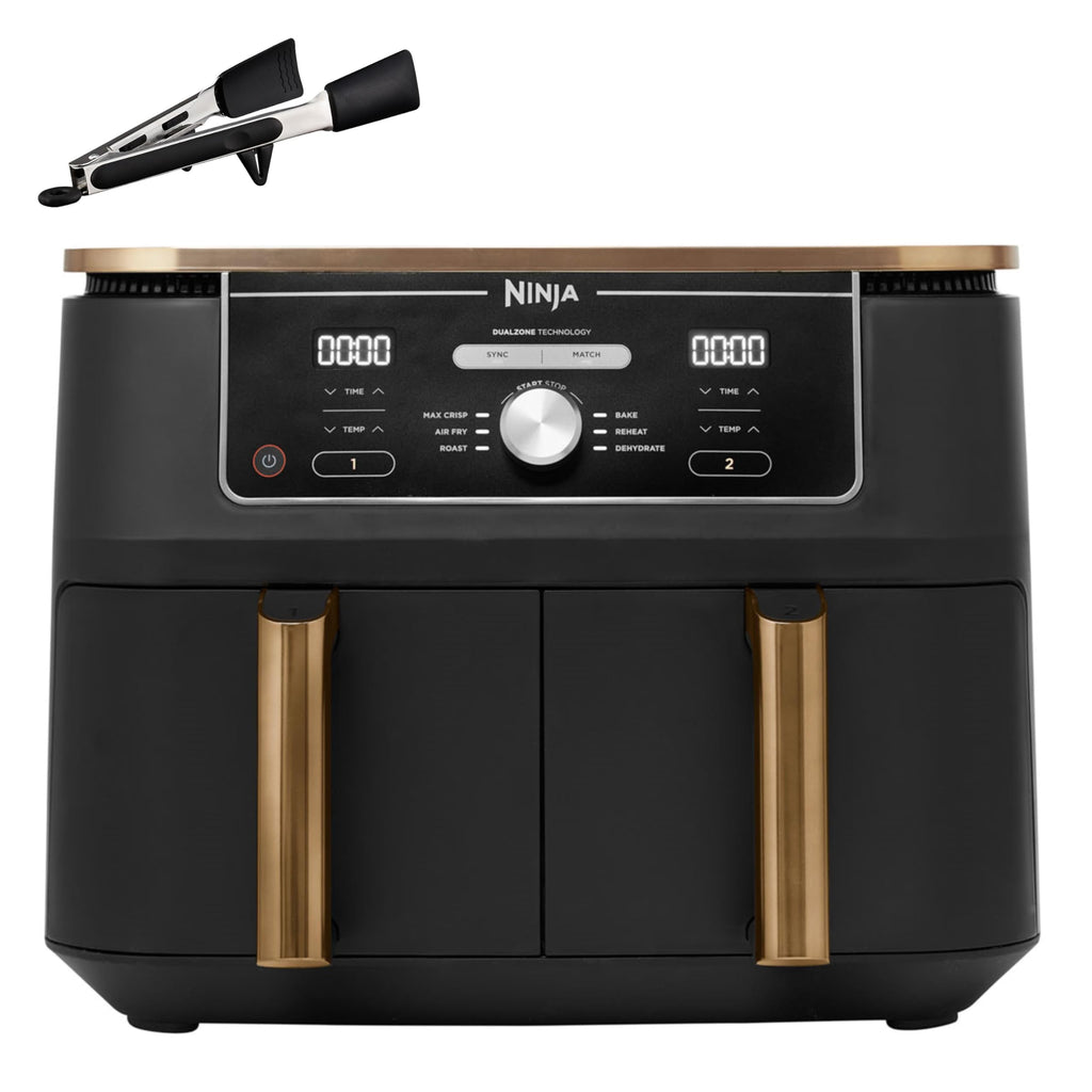 Ninja Foodi [AF300EU] Dual Zone Air Fryer, 2470 W, 7.6 liters, Plastic, Black