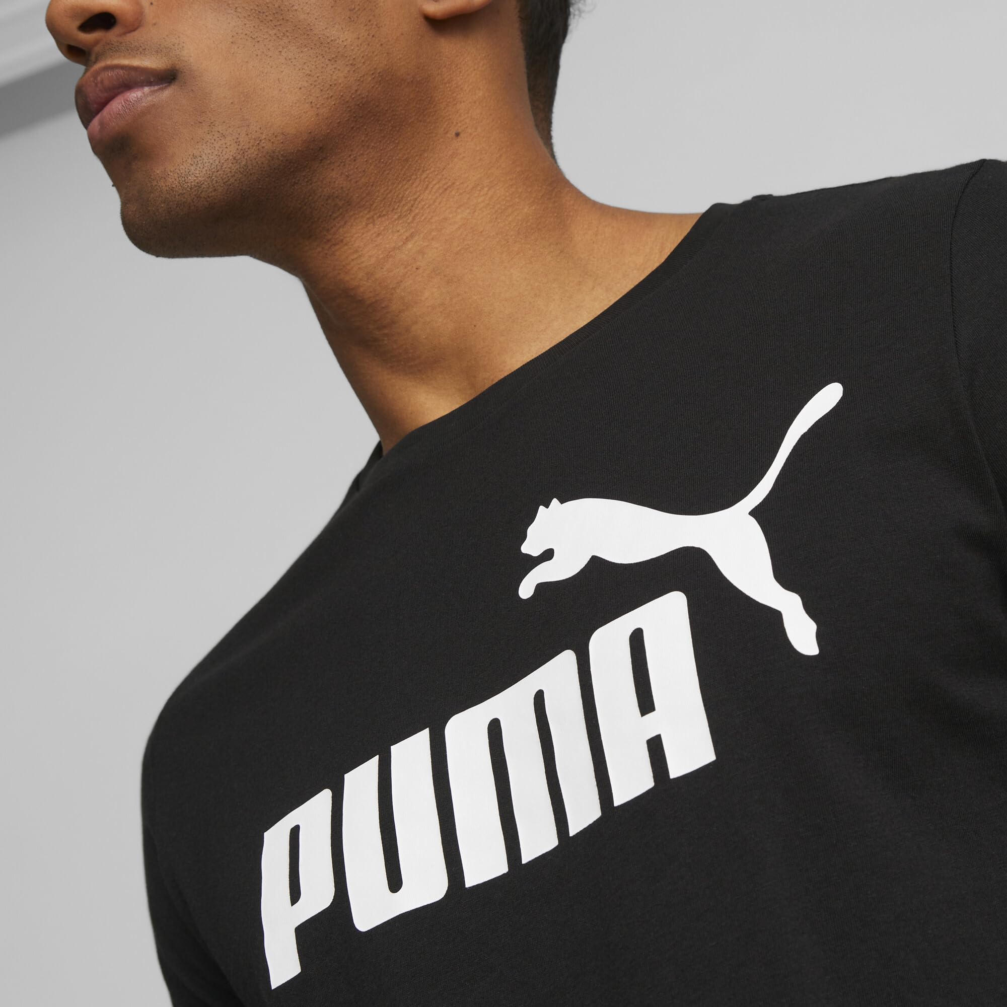 PUMA ESS Logo tee Men's Sports T-Shirt (Pack of 1)