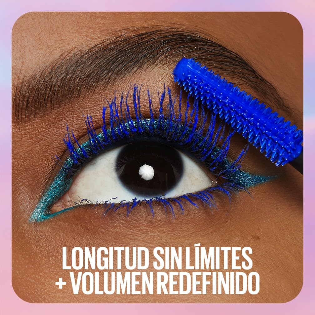 Maybelline New York Lash Sensational Sky High Mascara with Flexible Brush and Bamboo Extract, Extreme Volume and Length for Long and Defined Eyelashes, 5ml, Shade 01, Black