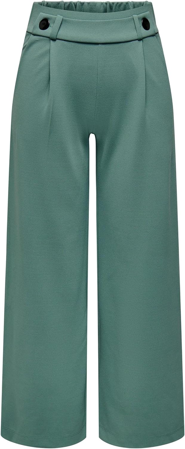 JDY Jdygeggo New Long Pant Jrs Noos Wide Leg Bib Shorts for Women