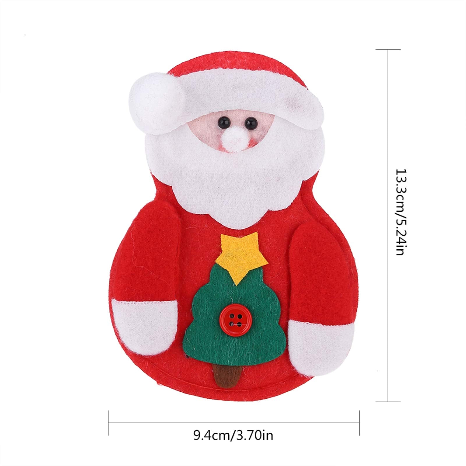 Uten Christmas Cutlery, 2/6pcs (Christmas Costumes-6pcs)