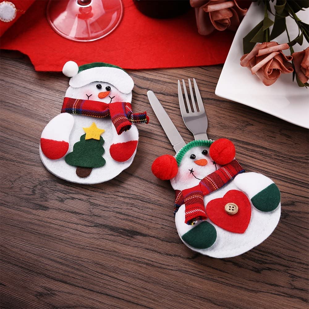 Uten Christmas Cutlery, 2/6pcs (Christmas Costumes-6pcs)