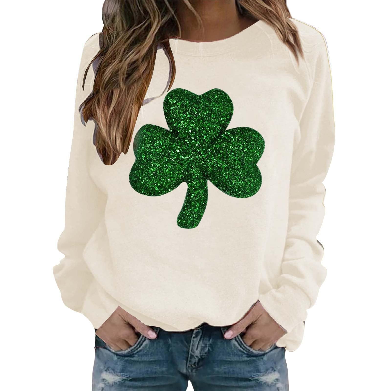 Long-sleeved sweatshirt with collar and floral print casual for women robes women winter sale women's long sleeve thermal t-shirt 4XL Christmas sweater women