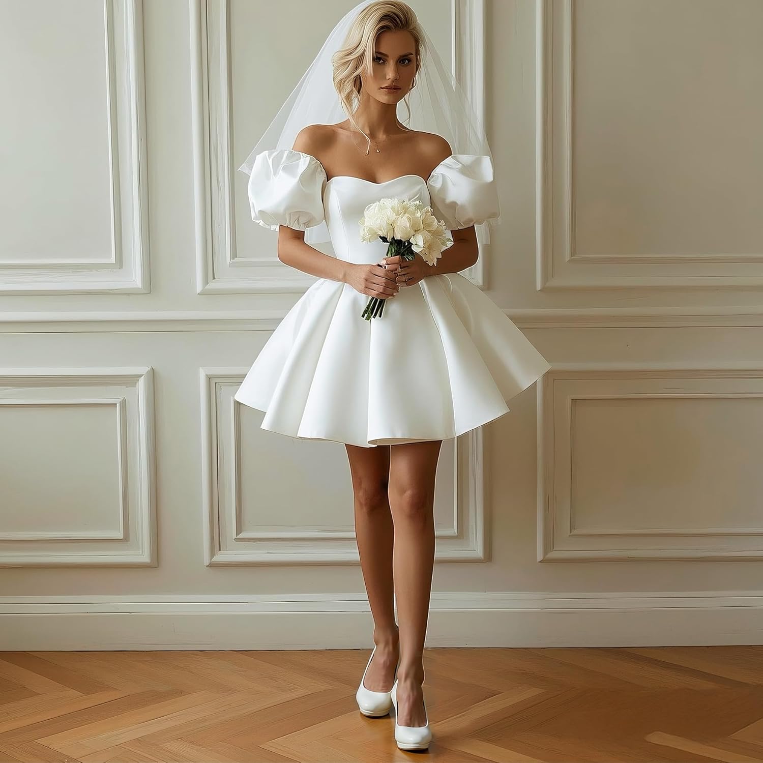 DREAM PAIRS High Heels Dress-Up Pumps Comfortable for Women Classic for 1cm Platforms for Work Party