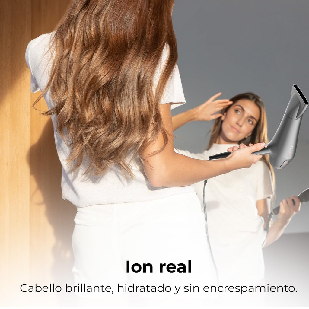 Cecotec Bamba IoniCare 5200 Aura Black Ionic Hair Dryer. 2300W, Concentrator and Diffuser, Frizz Free Hair, DC Motor, Real Ion, High Air Flow, 2 Speeds and 3 Temperatures