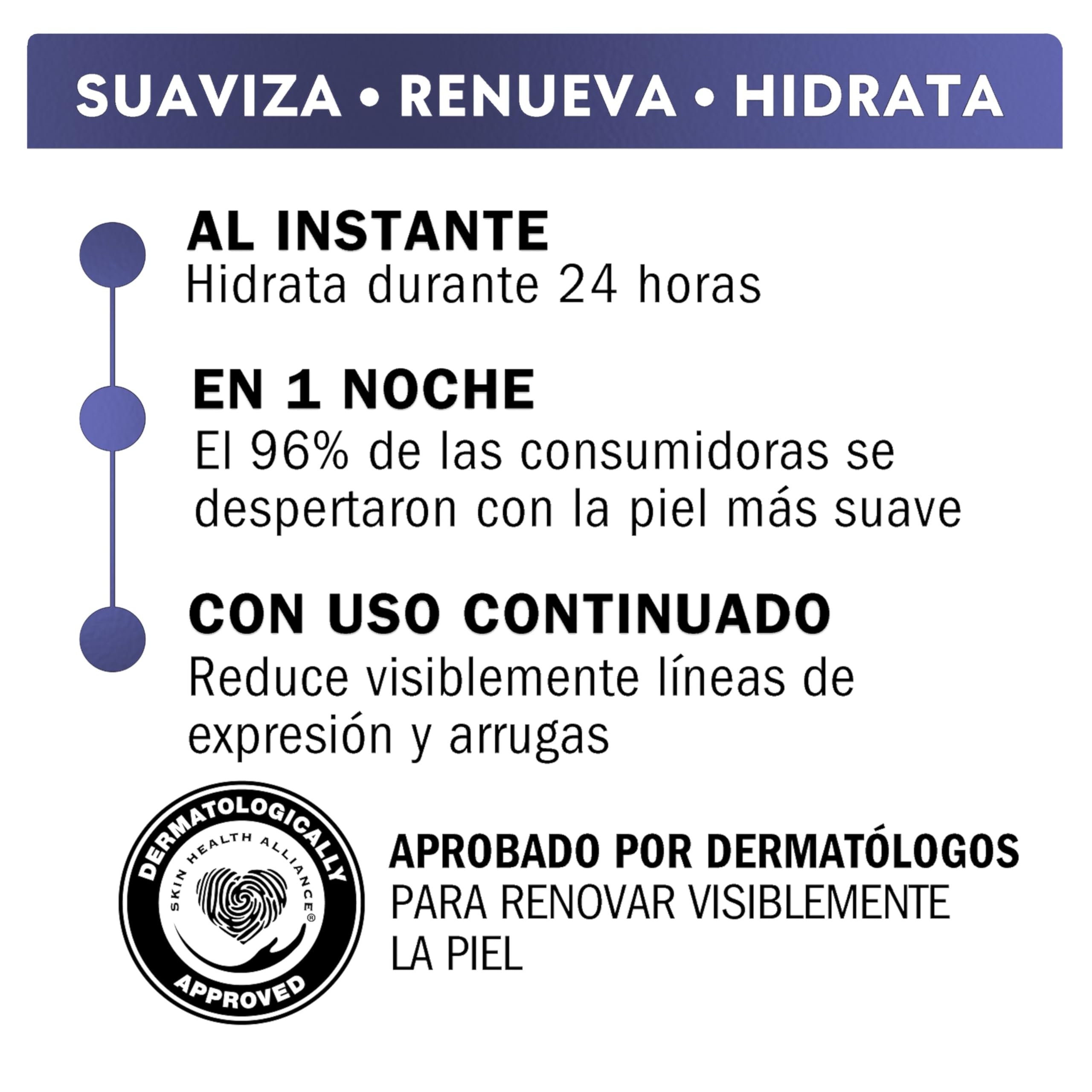 Olay Retinol 24 Crema de Noche Hidratante Facial, Cuidado de la Piel con Vitamina E Antioxidante. Cuidado de la Piel Well-aging durante la Noche: Suaviza, Renueva E Hidrata, 50 ml