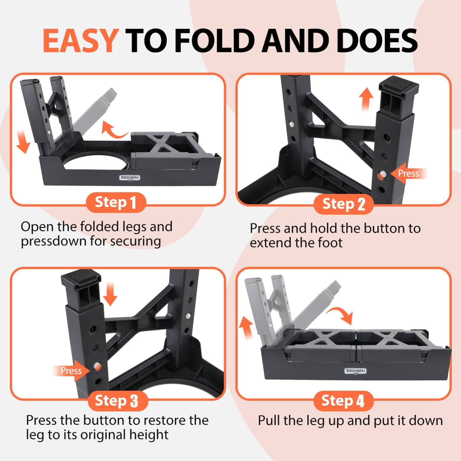 Nobleza Elevated Dog Feeder with 5 Adjustable Heights, 1 x 800 ml Non-Drip Feeder Drinker, 1 x 1100 ml Steel Drinking Bowl and 1 x 800 ml Anti-Dripping Dog Feeder, Grey