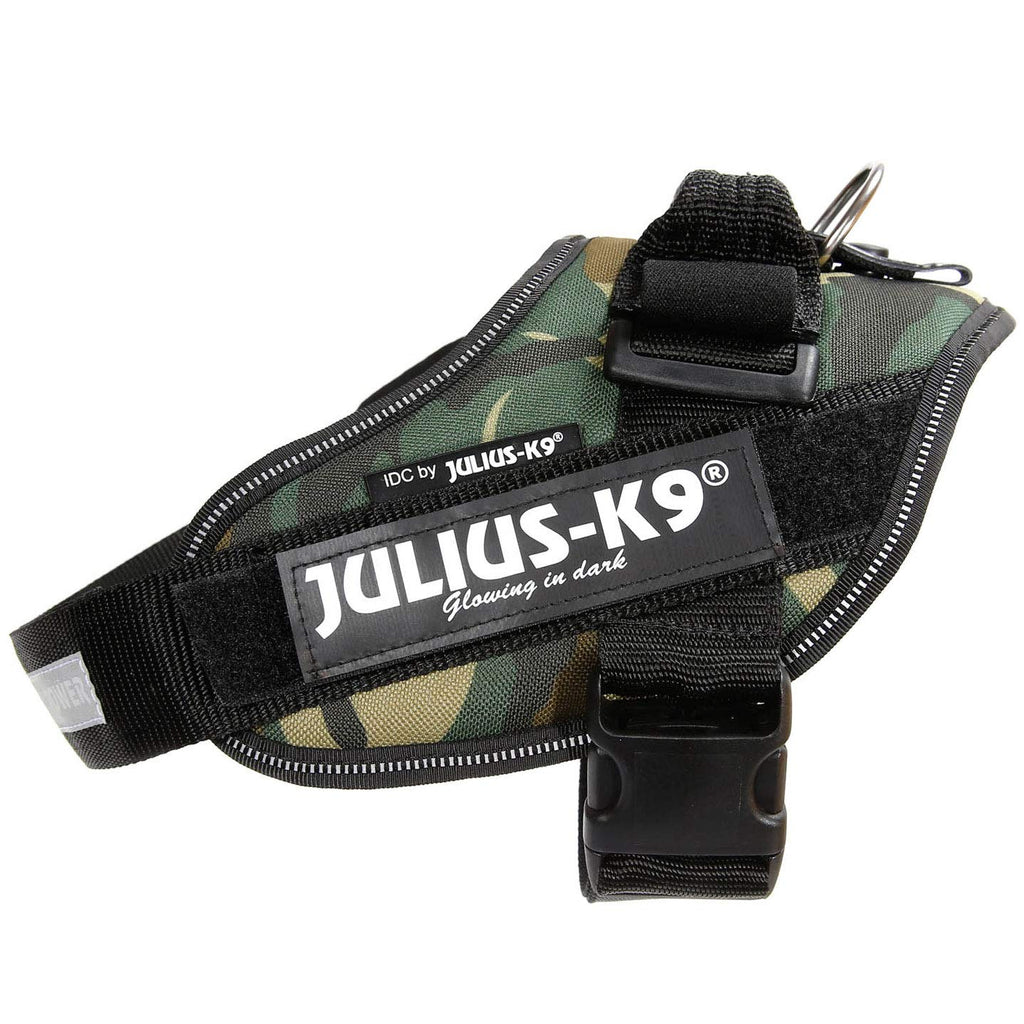 JULIUS-K9 JULIUS-K9 IDC Harness, 0/M-L, 58-76cm/40mm, Camouflage, Dog