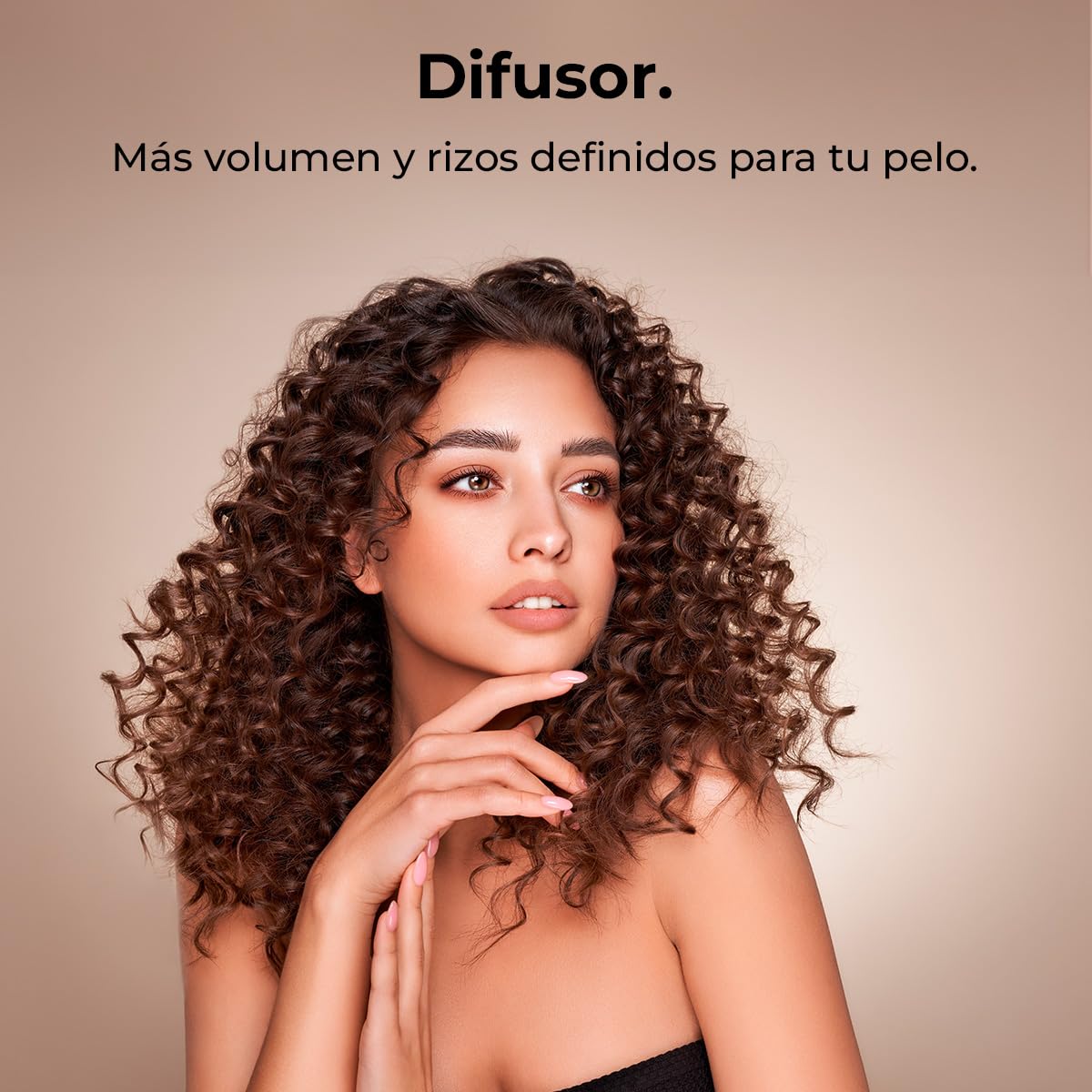 Cecotec Bamba IoniCare 5200 Aura Black Ionic Hair Dryer. 2300W, Concentrator and Diffuser, Frizz Free Hair, DC Motor, Real Ion, High Air Flow, 2 Speeds and 3 Temperatures