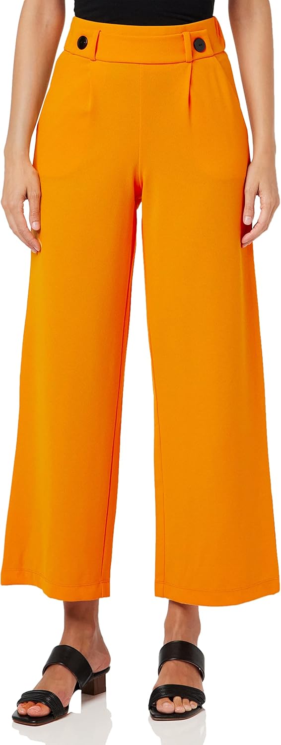 JDY Jdygeggo New Long Pant Jrs Noos Wide Leg Bib Shorts for Women