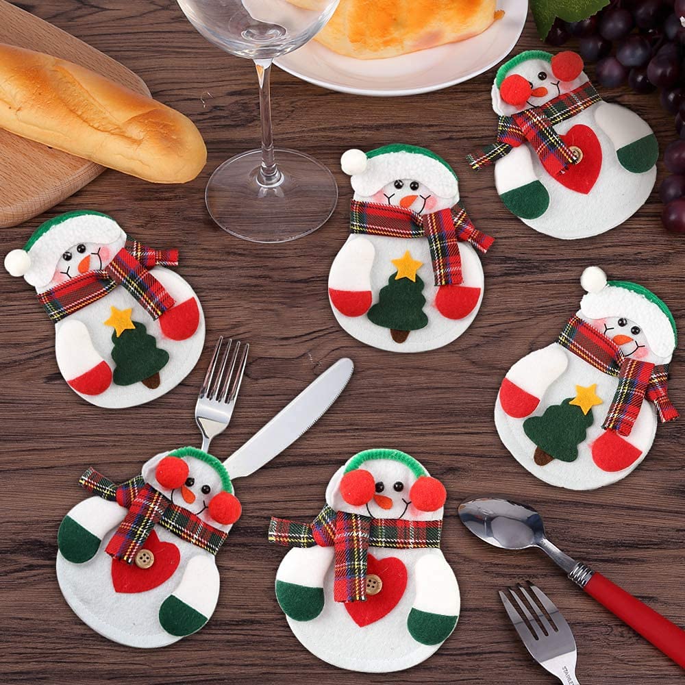 Uten Christmas Cutlery, 2/6pcs (Christmas Costumes-6pcs)