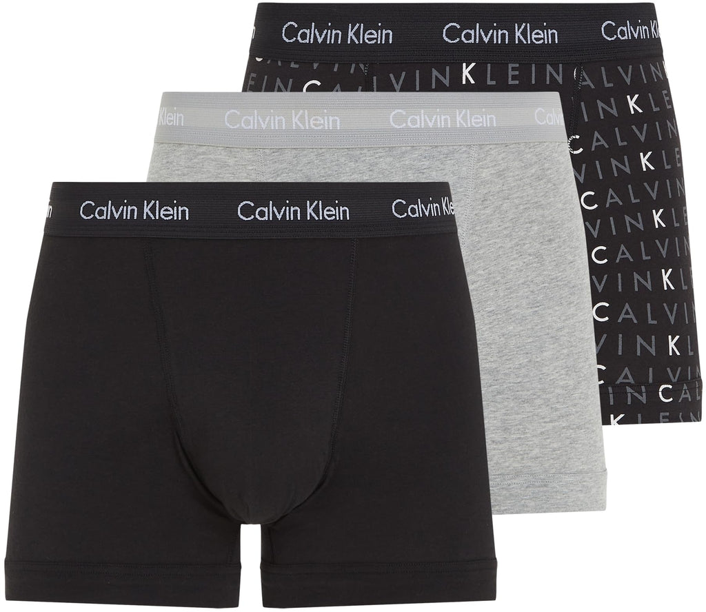 Calvin Klein Men's Boxer Briefs Pack of 3 Trunks Underwear