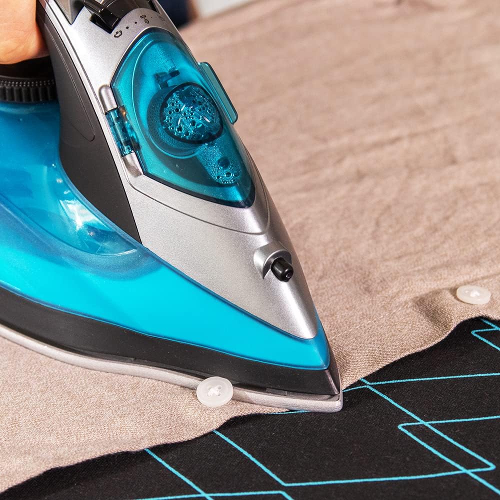 Cecotec Clothes Iron Vapor Fast-Furious 5010 Vital, Turbo Slide Aluminium Sole, Continuous Steam 55 g/min, Steam Stroke 200 g/min, Temperature Regulator, Anti-Drip, 2600 W