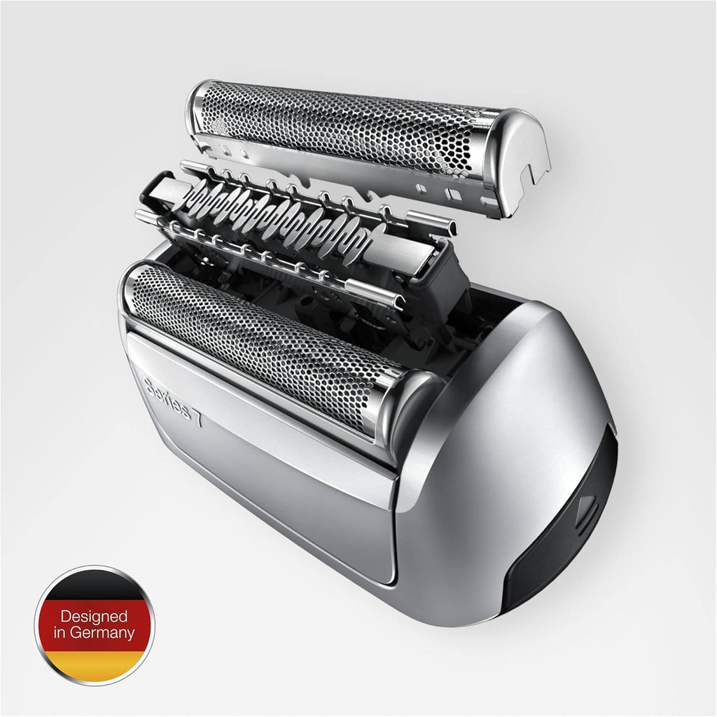 Braun Series 7 Replacement Head 70S Original for Men's Electric Shaver, Compatible with Series 7 Shavers, Made in Germany, Silver