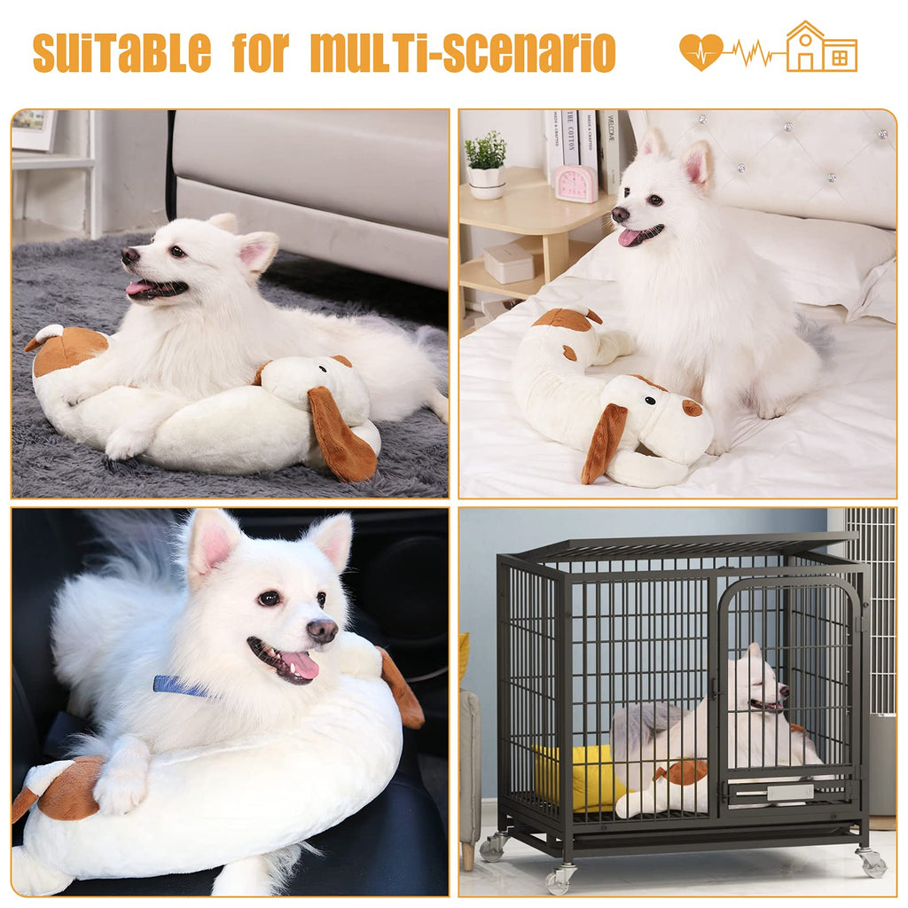 Puppy Heartbeat Toy, Separation Anxiety Relief Toy, Puppy Heartbeat Calming Plush Toy for Anxiety and Behavior