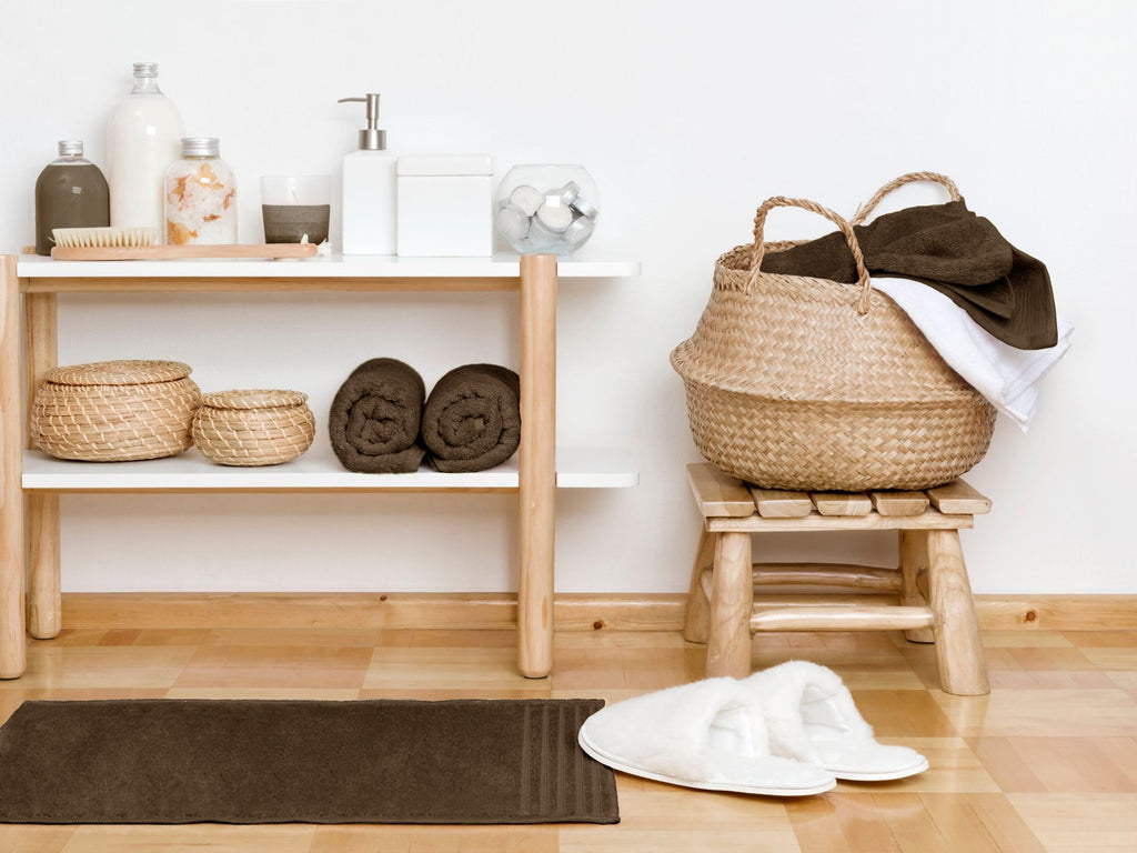 500 g Plain Full Bath Towel Set – Large and Small Terry Towels, 100% Cotton – Pack (2 Washbasin + 2 Shower) – High Absorption – Cotton Towel – Grass