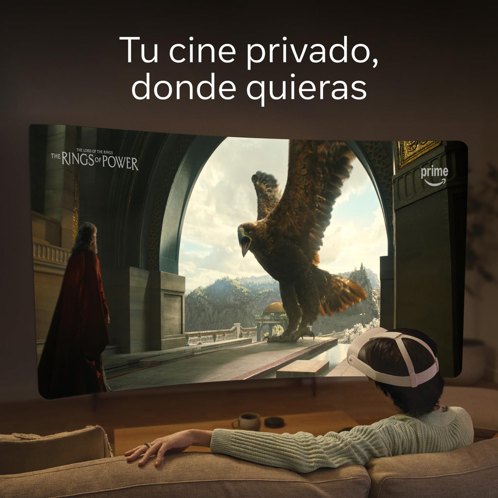 Meta Quest 3S 256 GB — Sumérgete en la Realidad Mixta — Sube de Nivel con el Doble de Almacenamiento — Gafas compactas - Incluyen 3 Meses de Prueba para Meta Horizon+