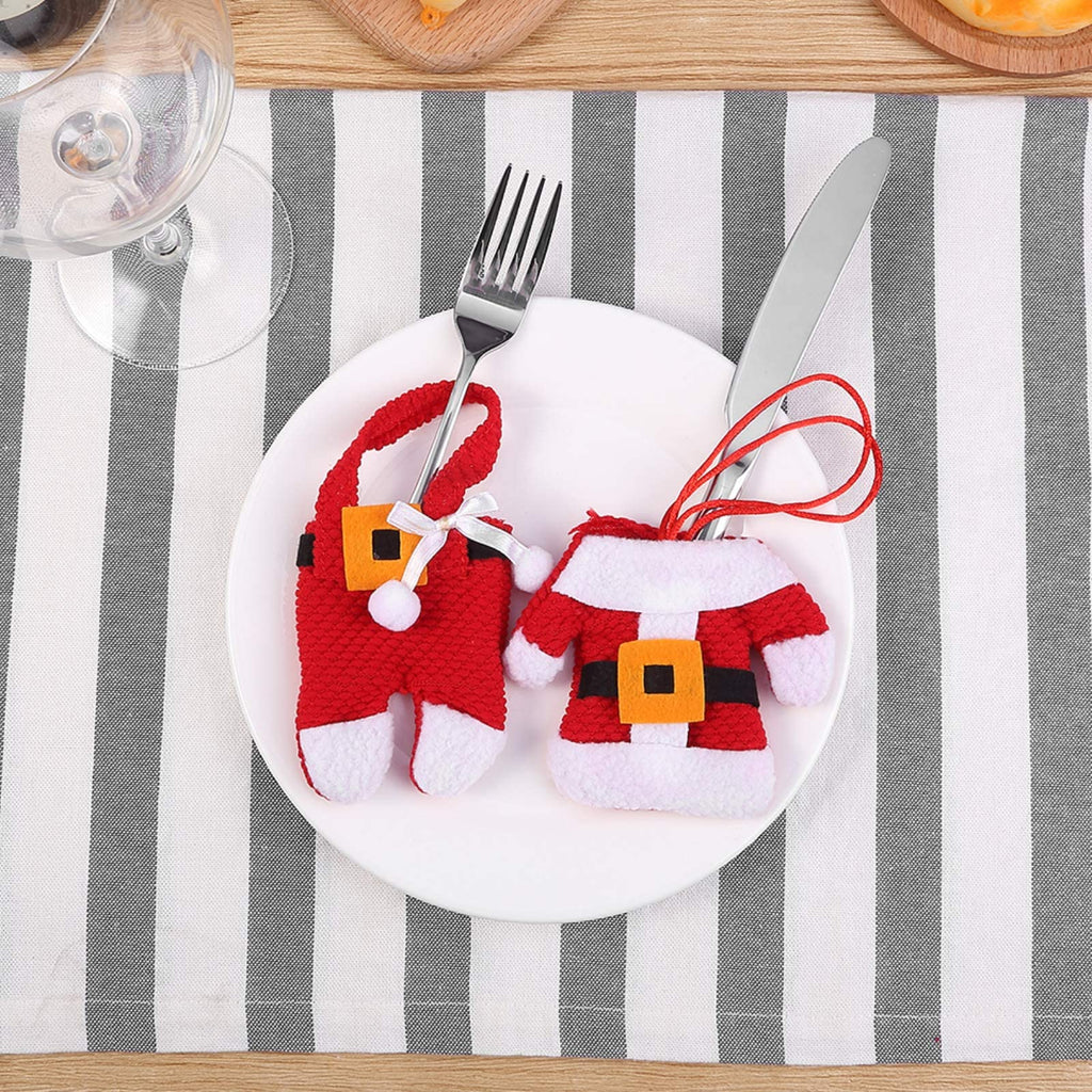 Uten Christmas Cutlery, 2/6pcs (Christmas Costumes-6pcs)