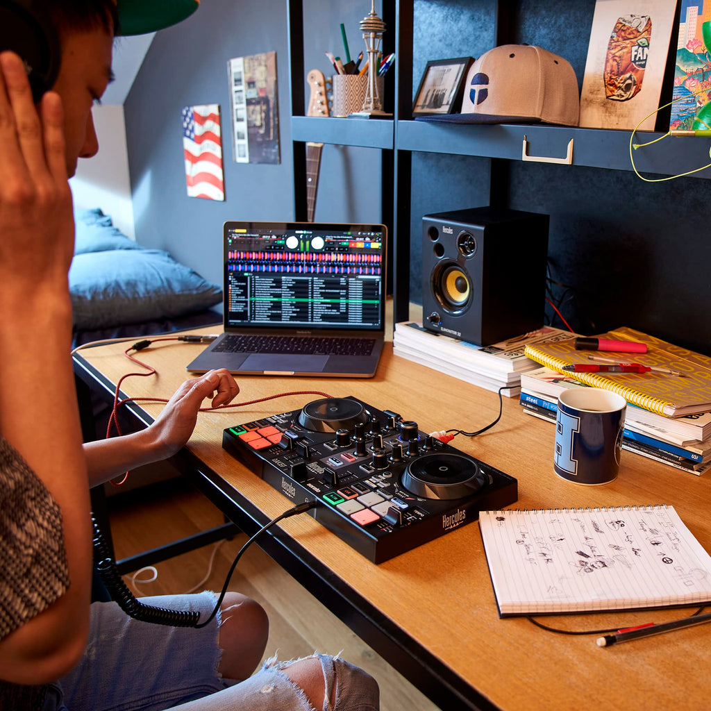Hercules DJControl Inpulse 200 MK2 — Controladora de DJ ideal para aprender a mezclar
