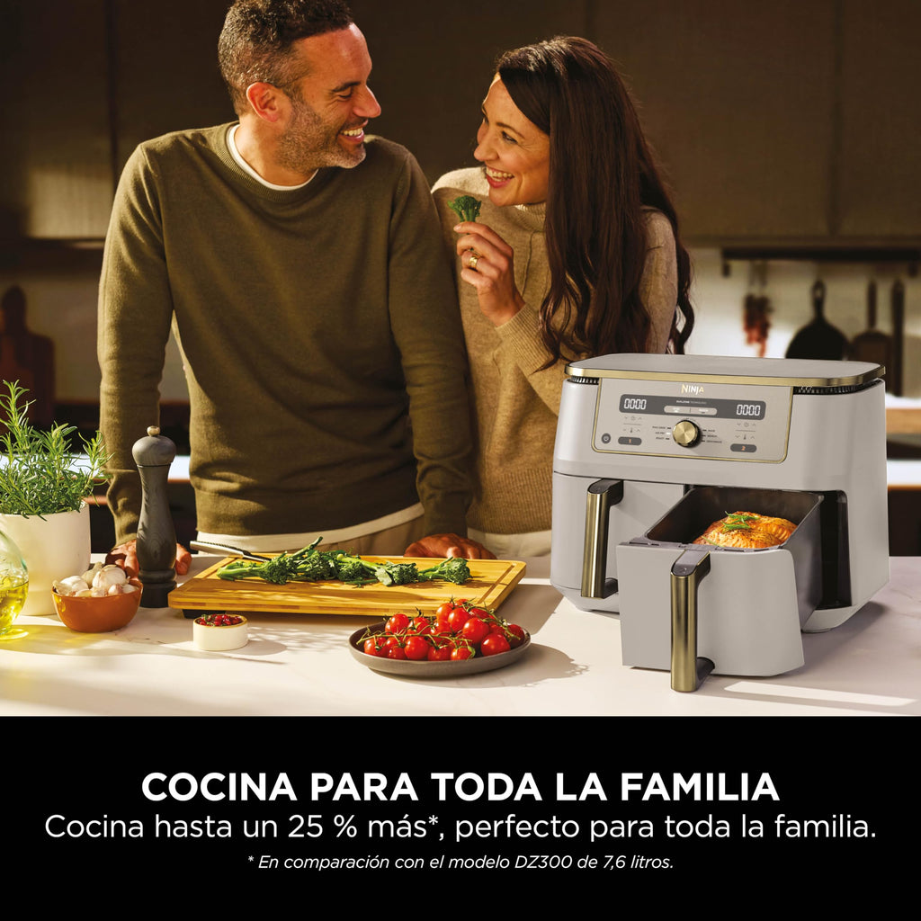 Ninja Foodi [AF300EU] Dual Zone Air Fryer, 2470 W, 7.6 liters, Plastic, Black