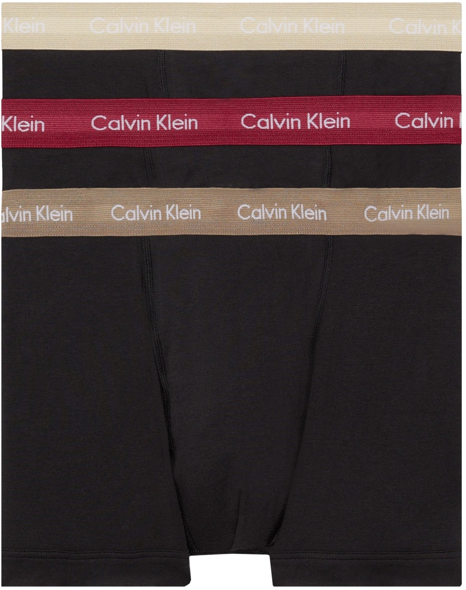 Calvin Klein Men's Boxer Briefs Pack of 3 Trunks Underwear