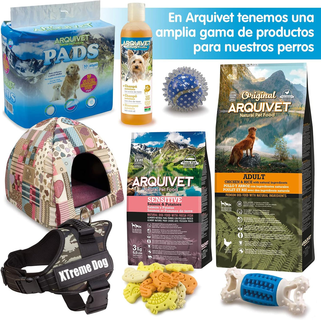 Arquivet Pink Rubber Pig with Sound 15 cm - Latex Dog Toy - Dog Bite Accessories - Sound Pet Toys - Small, Large and Medium Dogs